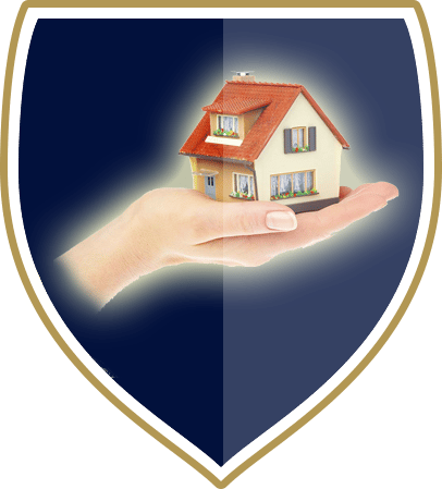 picture of hand holding miniature house for let only service for assured residential website