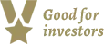 good for investors gold logo for assured residential website