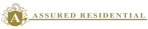 Assured Residential Site logo in gold